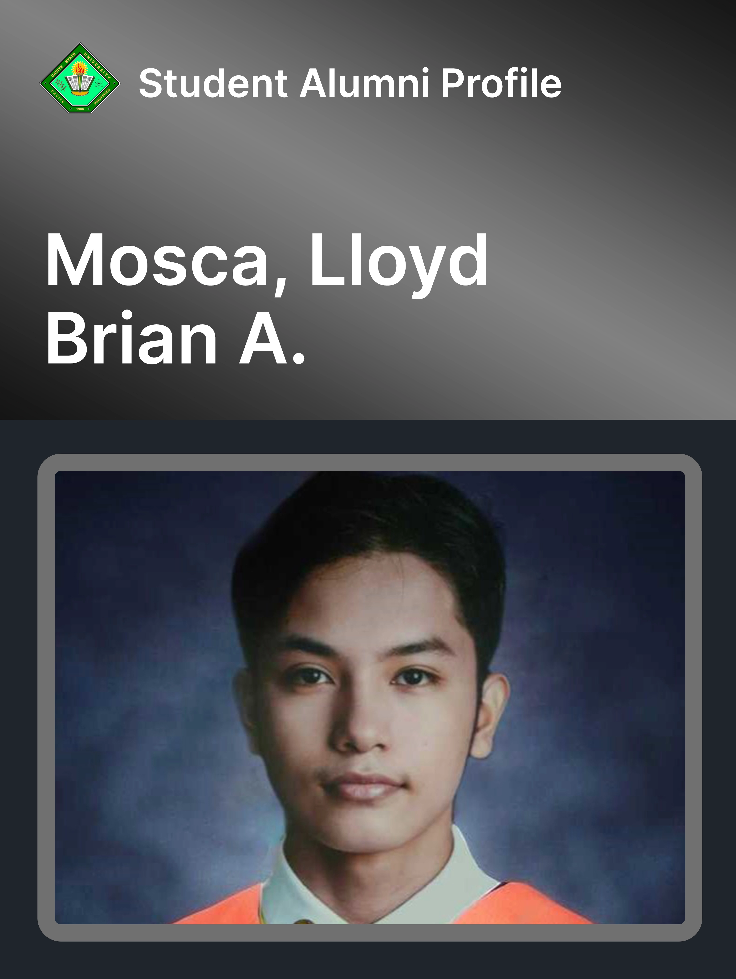 Mosca, Lloyd Brian A.
